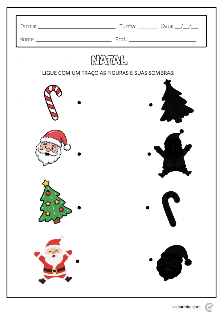 Atividades educativas para o Natal — p1 | Atividades Educação Infantil (ensinoja.com.br)