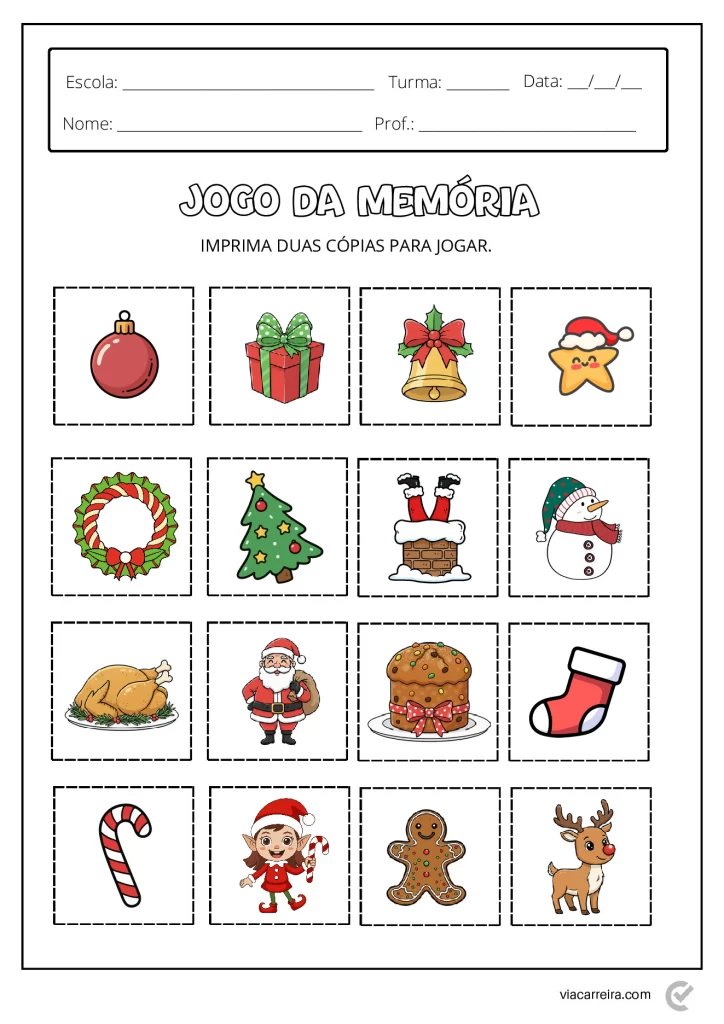 Atividades educativas para o Natal — p9 | Atividades Educação Infantil (ensinoja.com.br)