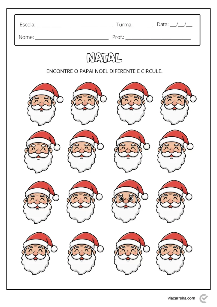Atividades educativas para o Natal — p13 | Atividades Educação Infantil (ensinoja.com.br)