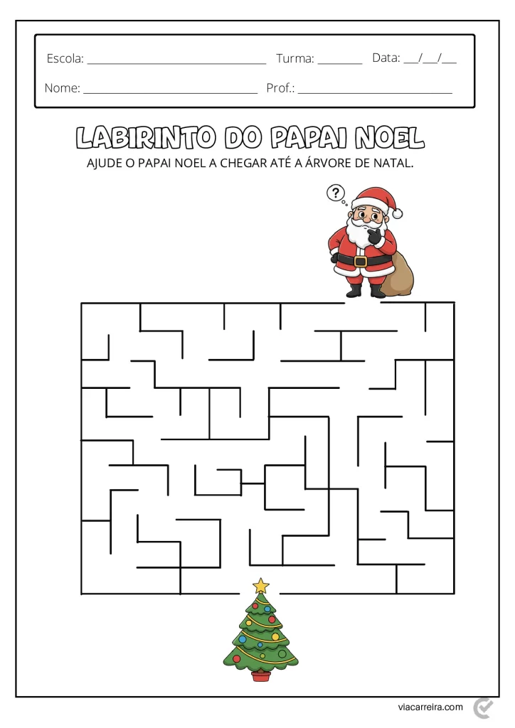 Atividades educativas para o Natal — p16 | Atividades Educação Infantil (ensinoja.com.br)