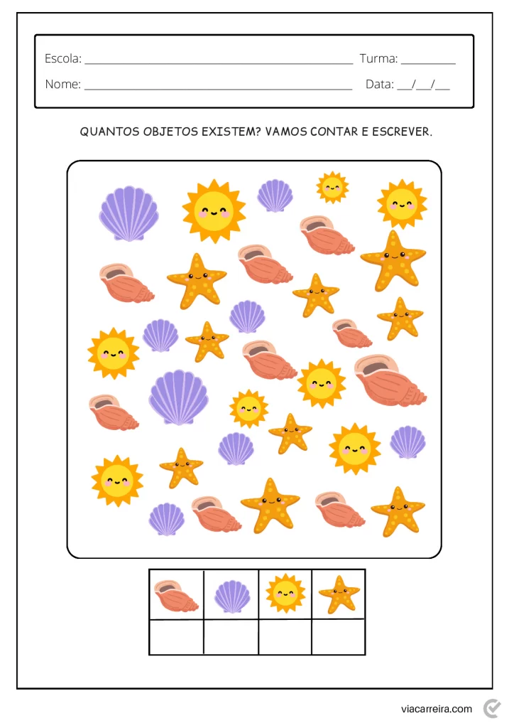 Atividades educativas sobre o verão — p2 | Atividades Educação Infantil (ensinoja.com.br)