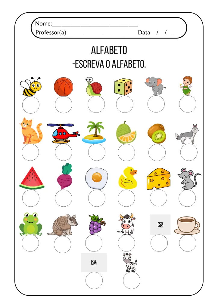 Atividades para Educação Infantil em PDF — p3 | Atividades Educação Infantil (ensinoja.com.br)