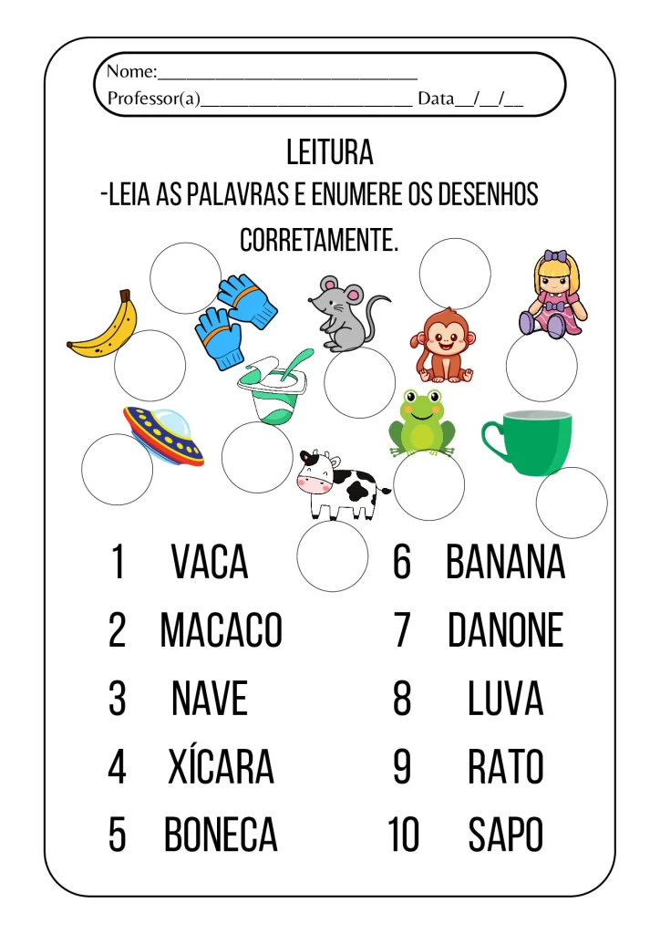 Atividades para Educação Infantil em PDF — p7 | Atividades Educação Infantil (ensinoja.com.br)