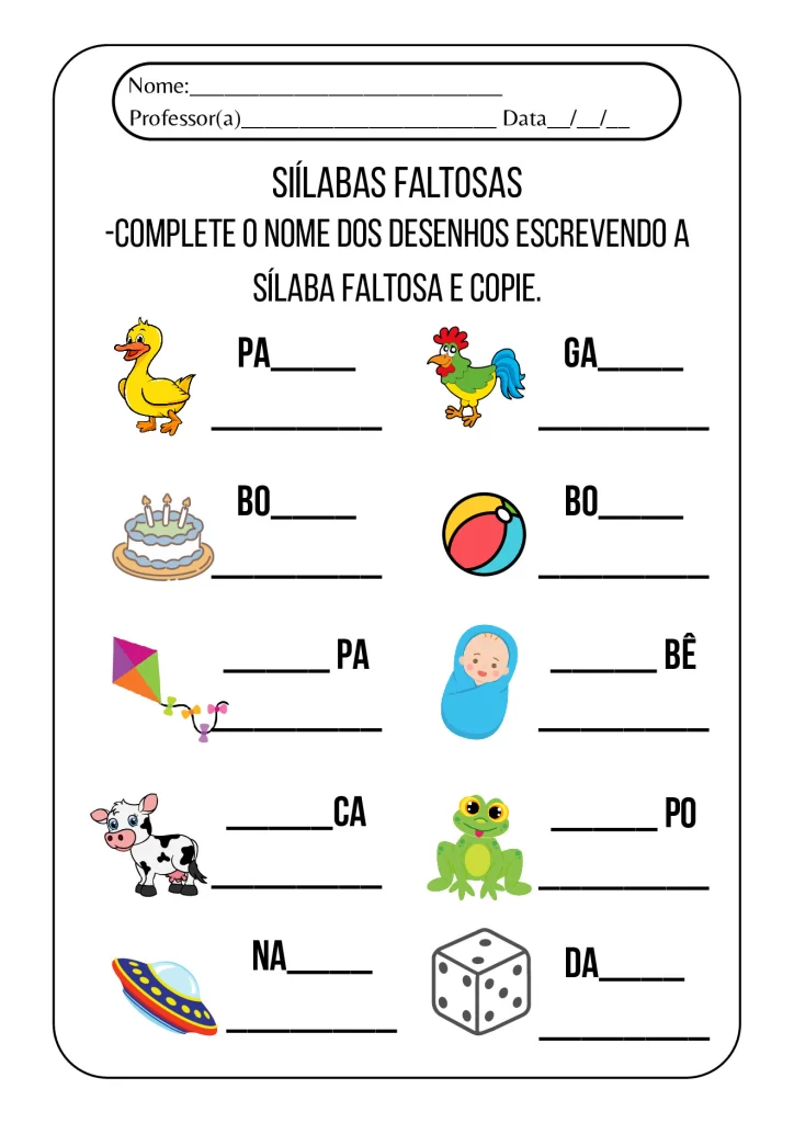 Atividades para Educação Infantil em PDF — p9 | Atividades Educação Infantil (ensinoja.com.br)