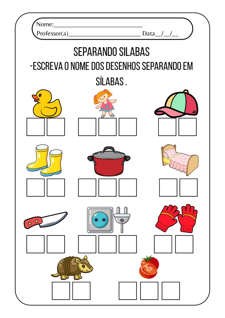 Atividades para Educação Infantil em PDF — p10 | Atividades Educação Infantil (ensinoja.com.br)