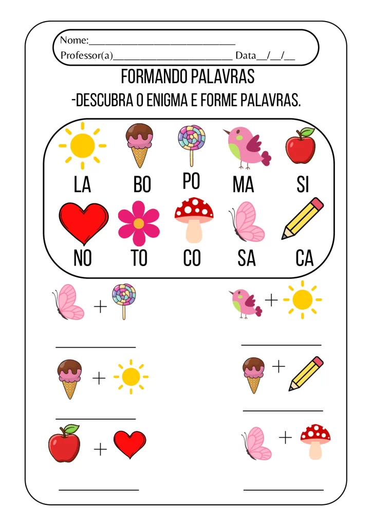 Atividades para Educação Infantil em PDF — p11 | Atividades Educação Infantil (ensinoja.com.br)