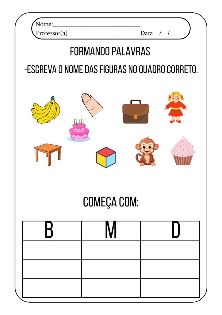 Atividades para Educação Infantil em PDF — p18 | Atividades Educação Infantil (ensinoja.com.br)