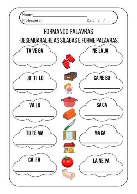 Atividades para Educação Infantil em PDF — p19 | Atividades Educação Infantil (ensinoja.com.br)