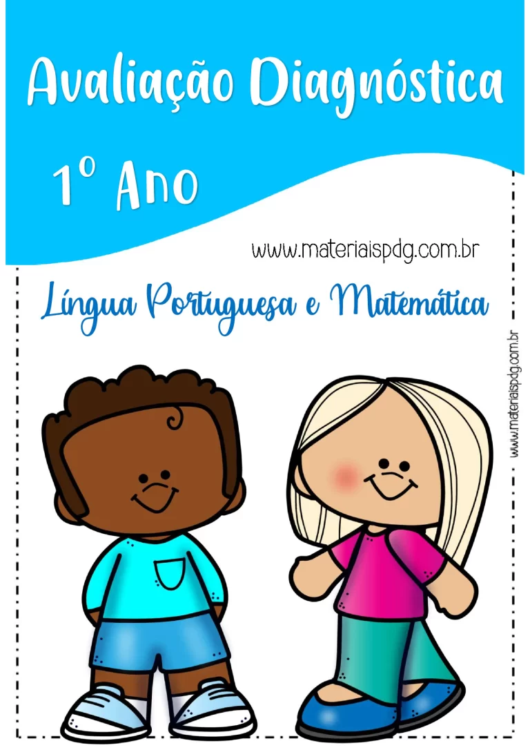 Avaliação diagnóstica para o 1º ano