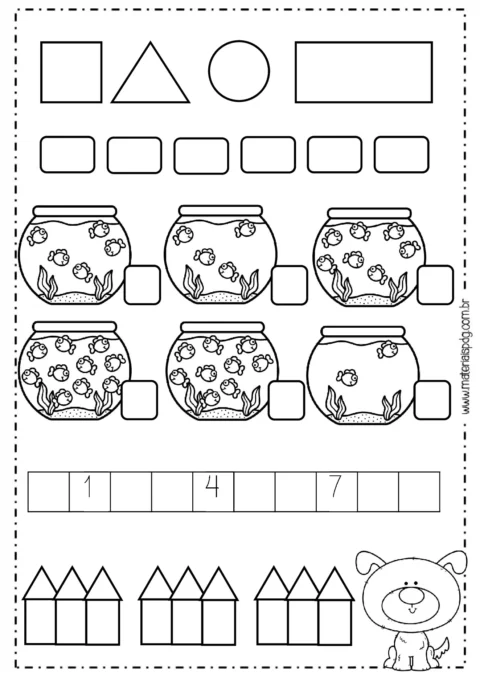 Avaliação diagnóstica para o 1º ano — p3 | Atividades Educação Infantil (ensinoja.com.br)