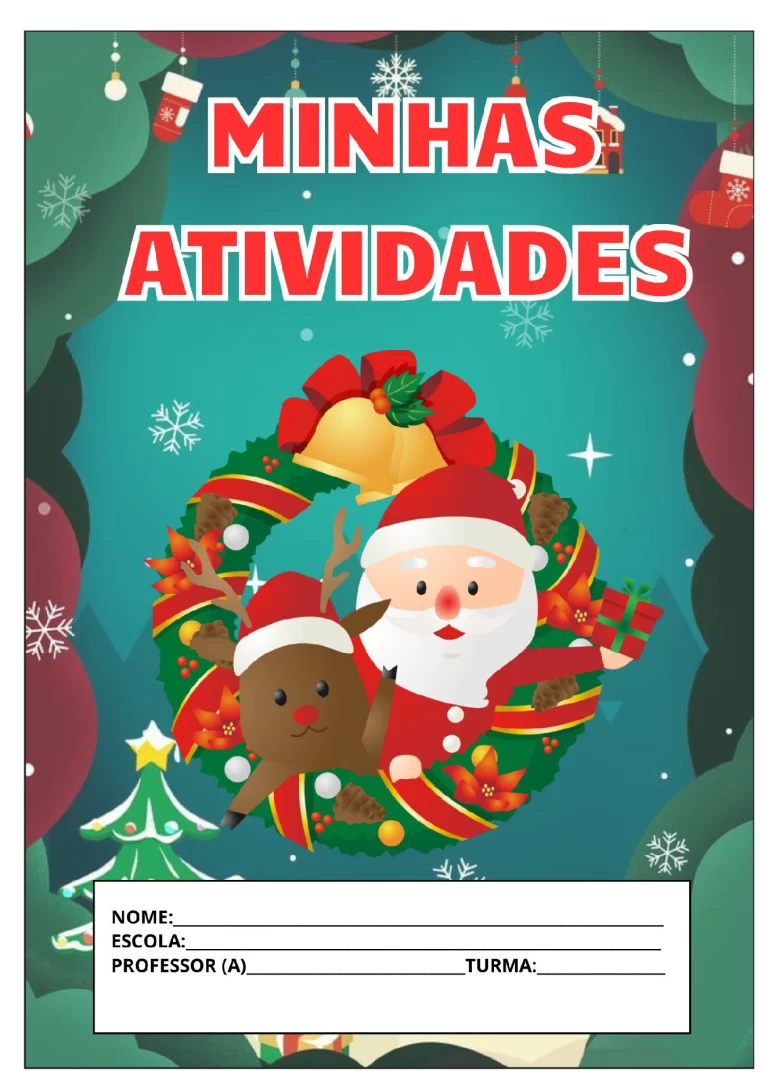 Cadernos de atividades para o Natal