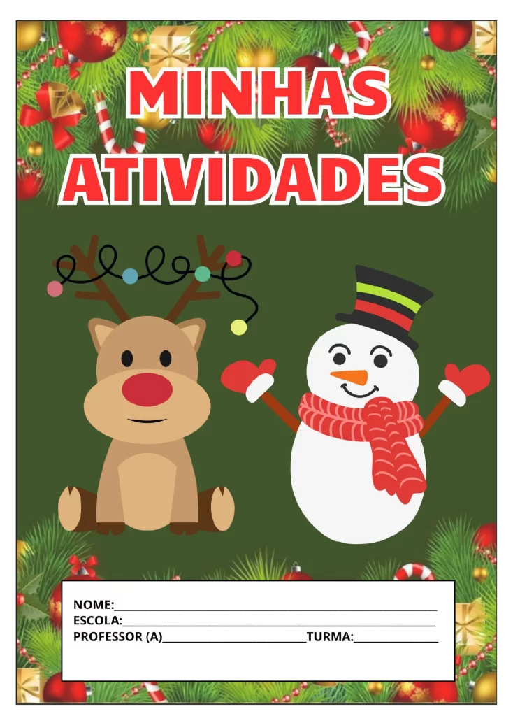 Cadernos de atividades para o Natal — p8 | Atividades Educação Infantil (ensinoja.com.br)