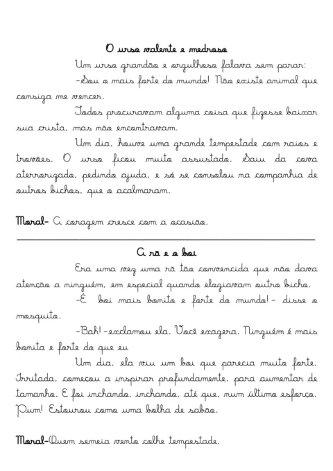 Contos infantis: lições de amizade e respeito — p5 | Atividades Educação Infantil (ensinoja.com.br)