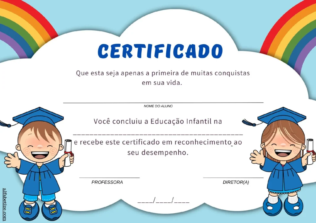 Importância do certificado na educação infantil