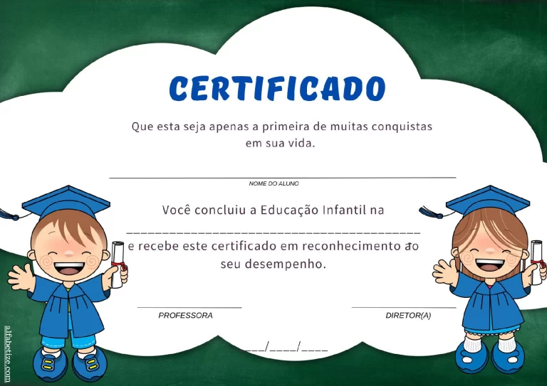 Importância do certificado na educação infantil — p3 | Atividades Educação Infantil (ensinoja.com.br)