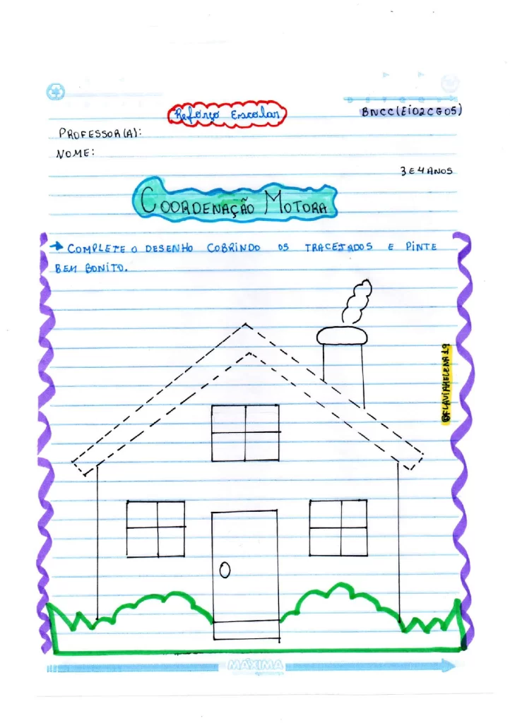 Kit de atividades no caderno para 3 e 4 anos - Parte 2 — p3 | Atividades Educação Infantil (ensinoja.com.br)