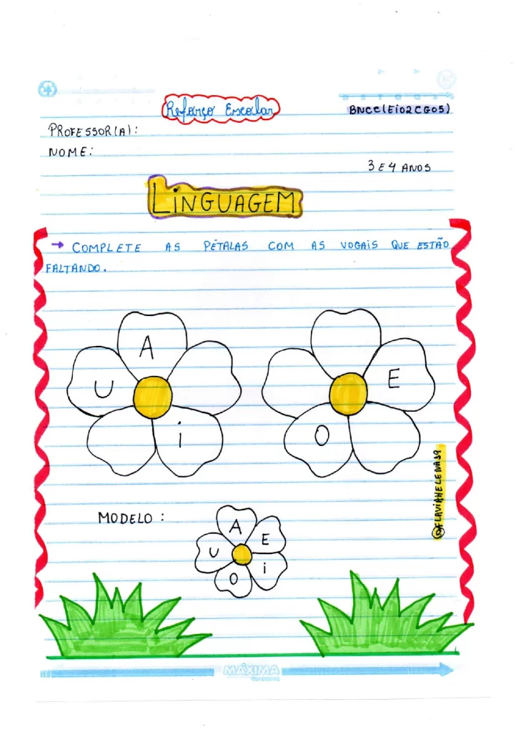 Kit de atividades no caderno para 3 e 4 anos - Parte 2 — p9 | Atividades Educação Infantil (ensinoja.com.br)