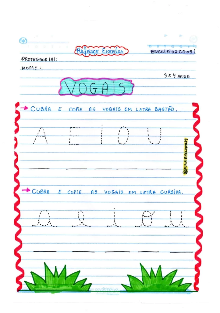 Kit de atividades no caderno para 3 e 4 anos - Parte 2 — p11 | Atividades Educação Infantil (ensinoja.com.br)