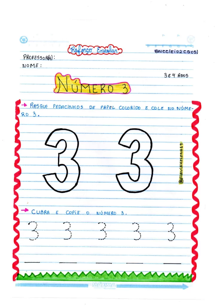 Kit de atividades no caderno para 3 e 4 anos - Parte 2 — p15 | Atividades Educação Infantil (ensinoja.com.br)