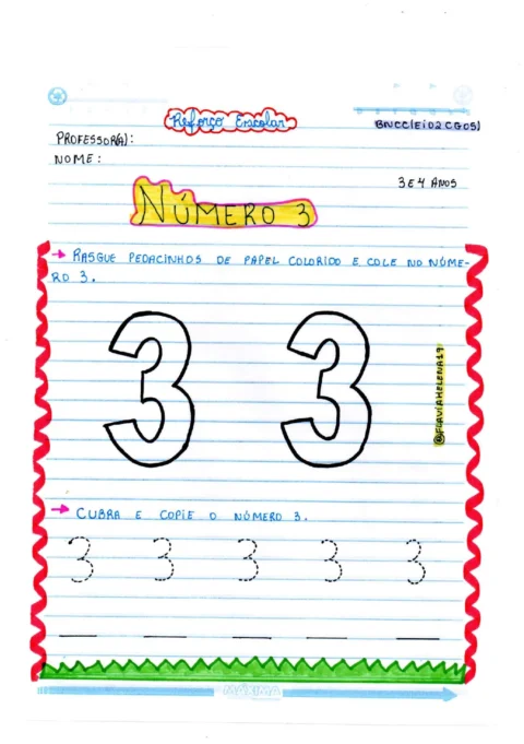 Kit de atividades no caderno para 3 e 4 anos - Parte 2 — p15 | Atividades Educação Infantil (ensinoja.com.br)