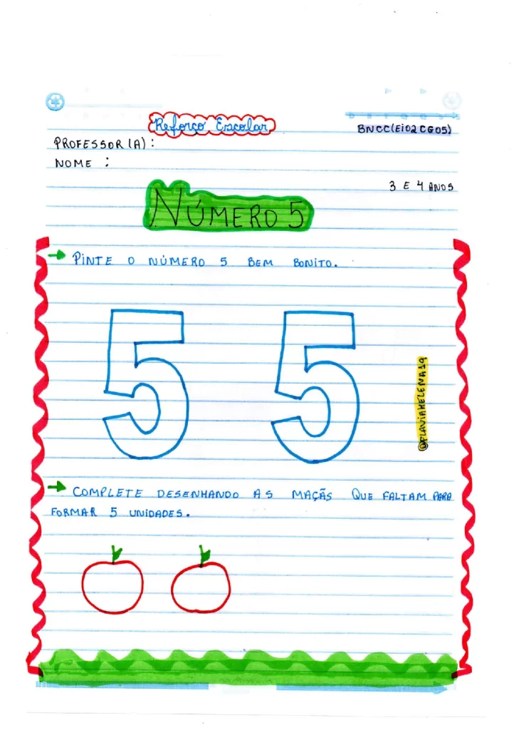 Kit de atividades no caderno para 3 e 4 anos - Parte 2 — p17 | Atividades Educação Infantil (ensinoja.com.br)