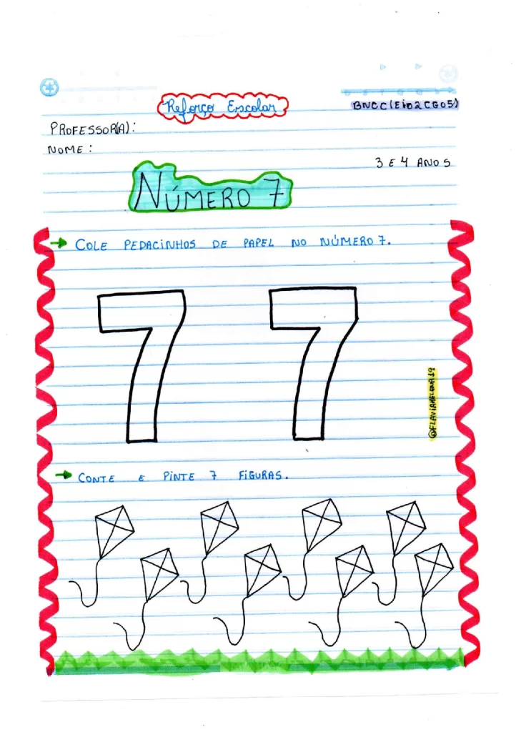 Kit de atividades no caderno para 3 e 4 anos - Parte 2 — p19 | Atividades Educação Infantil (ensinoja.com.br)