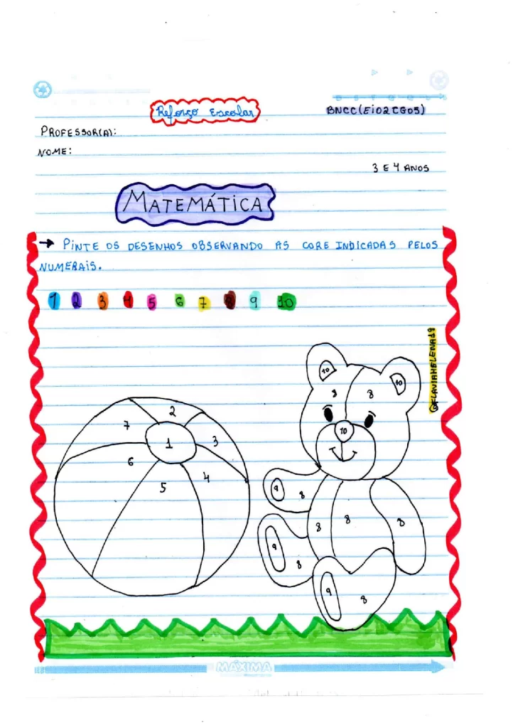 Kit de atividades no caderno para 3 e 4 anos - Parte 2 — p26 | Atividades Educação Infantil (ensinoja.com.br)