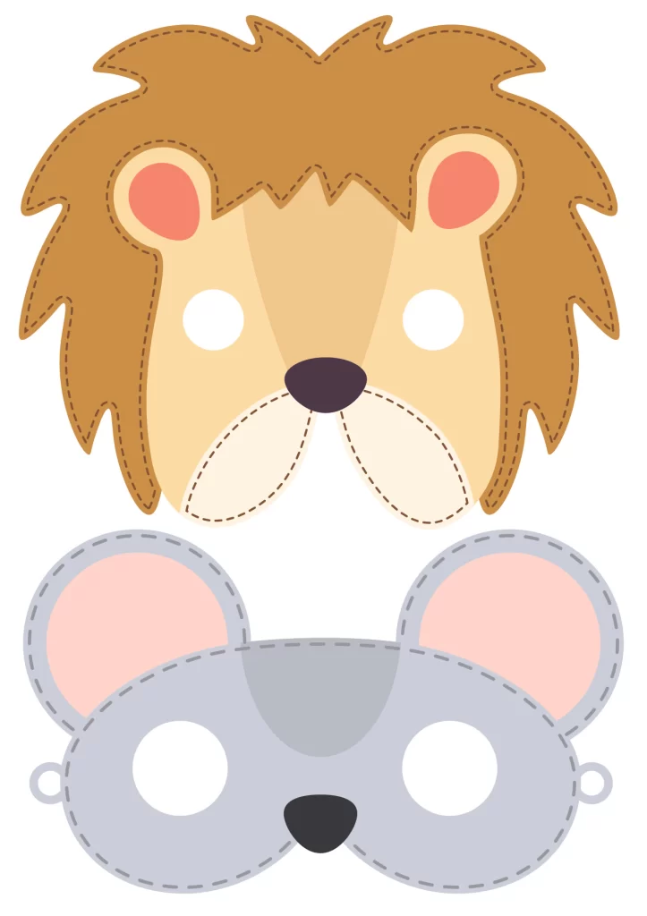 Máscaras de animais para atividades educativas — p3 | Atividades Educação Infantil (ensinoja.com.br)