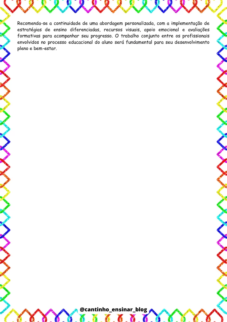 Modelos de relatórios individuais na educação infantil — p20 | Atividades Educação Infantil (ensinoja.com.br)