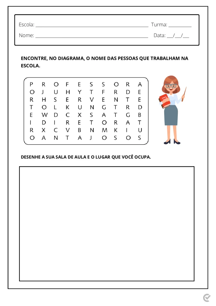 Os diferentes tipos de profissões e suas funções — p21 | Atividades Educação Infantil (ensinoja.com.br)