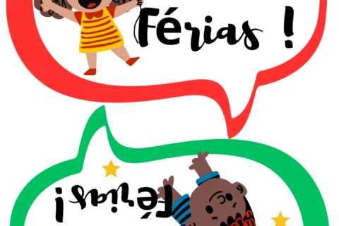 Plaquinhas “Partiu Férias” para Imprimir (PDF) – 1º ao 5º Ano + “O Ano Letivo Terminou! — p1 | Atividades Educação Infantil (ensinoja.com.br)