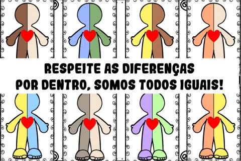 Respeito às diferenças: somos todos iguais — p1 | Atividades Educação Infantil (ensinoja.com.br)