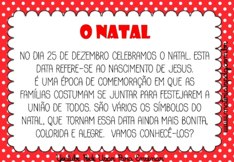 Símbolos do Natal e seu significado — p3 | Atividades Educação Infantil (ensinoja.com.br)
