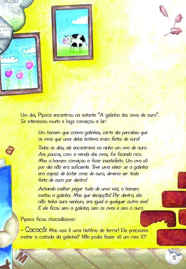 A galinha que sabia ler: uma história encantadora — p7 | Atividades Educação Infantil (ensinoja.com.br)
