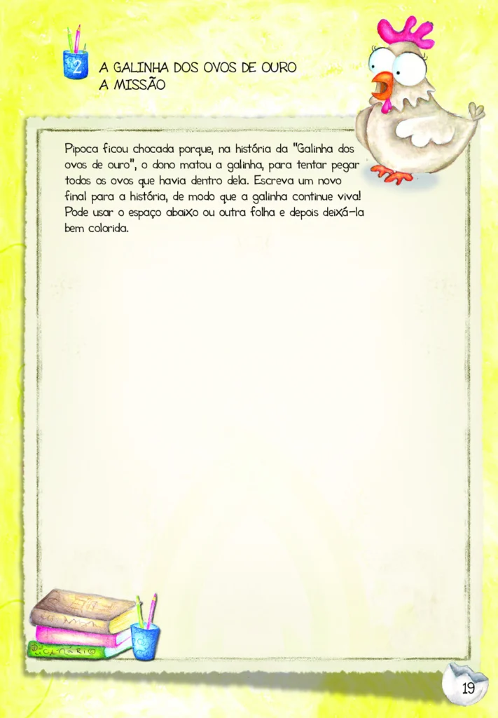 A galinha que sabia ler: uma história encantadora — p21 | Atividades Educação Infantil (ensinoja.com.br)