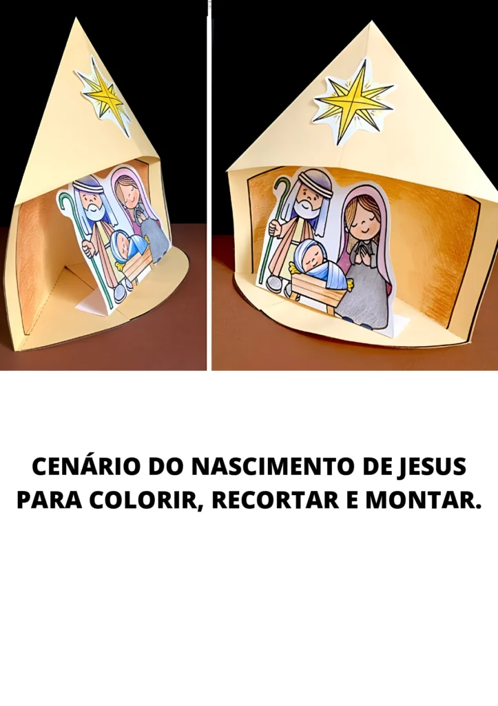 Atividade de Natal: montando o presépio — p2 | Atividades Educação Infantil (ensinoja.com.br)