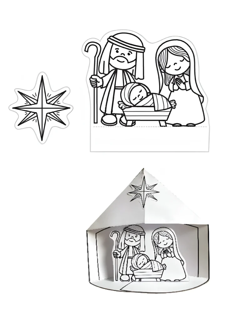 Atividade de Natal: montando o presépio — p4 | Atividades Educação Infantil (ensinoja.com.br)