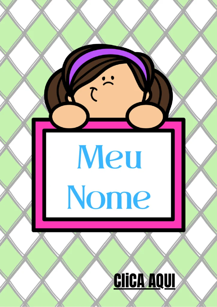 Atividade Meu Nome para Montar e Escrever Educação Infantil — p1 | Atividades Educação Infantil (ensinoja.com.br)