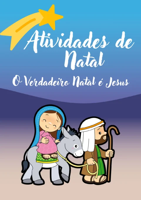Atividades de Natal para crianças aprenderem sobre Jesus