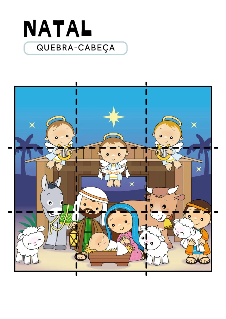 Atividades de Natal para crianças aprenderem sobre Jesus — p4 | Atividades Educação Infantil (ensinoja.com.br)