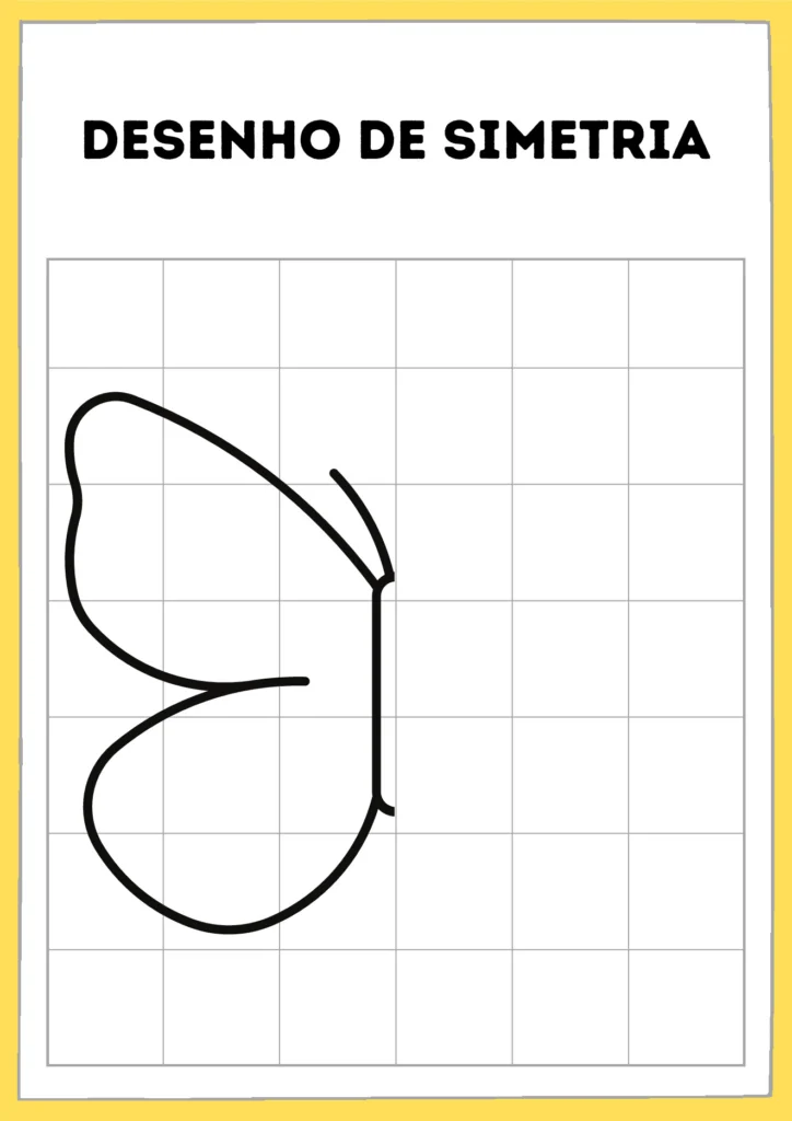 Atividades de Simetria para Imprimir na Malha em PDF — p1 | Atividades Educação Infantil (ensinoja.com.br)