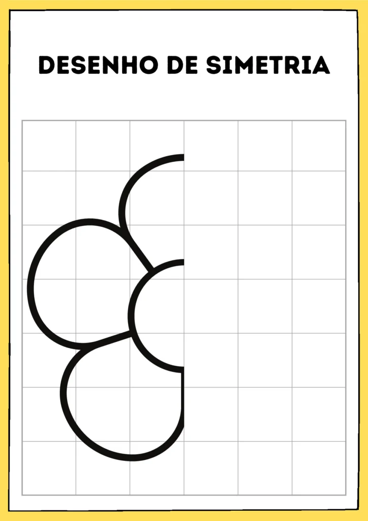 Atividades de Simetria para Imprimir na Malha em PDF — p2 | Atividades Educação Infantil (ensinoja.com.br)