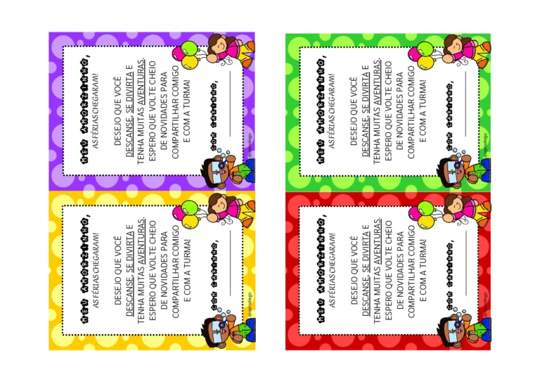 Atividades divertidas para as férias — p23 | Atividades Educação Infantil (ensinoja.com.br)