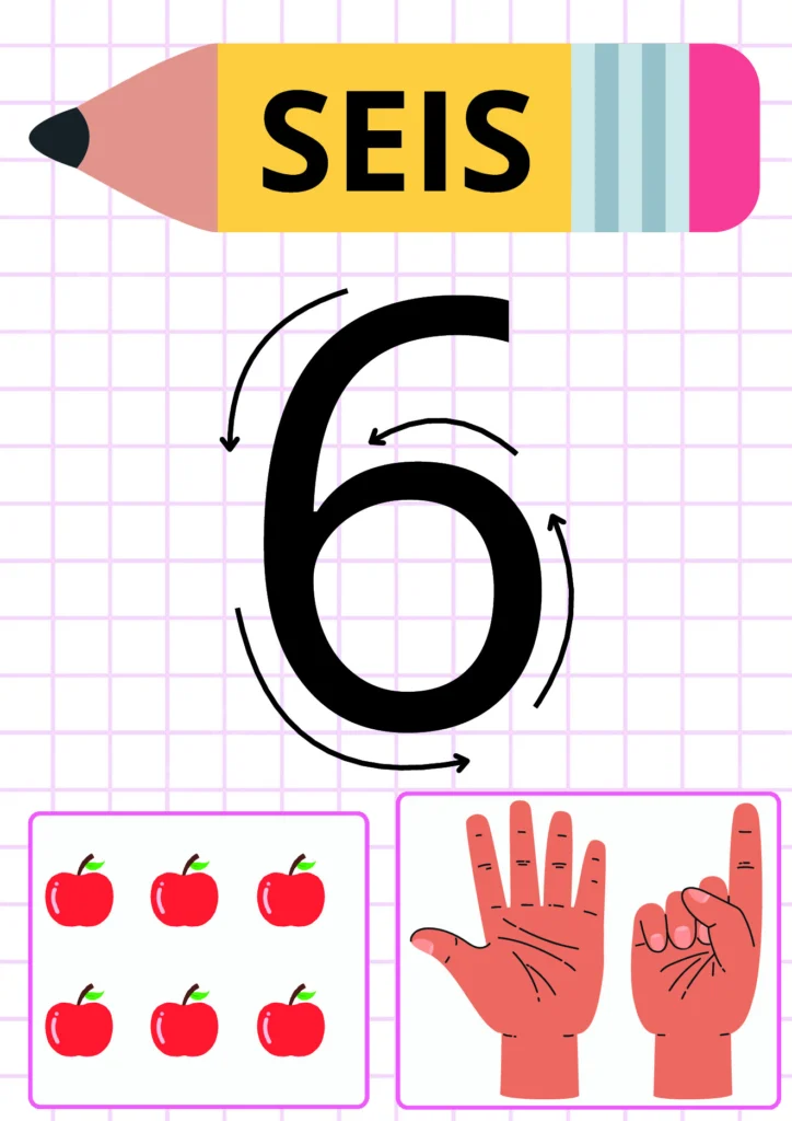 Atividades Números 1 a 10 com Setas para Imprimir PDF — p6 | Atividades Educação Infantil (ensinoja.com.br)