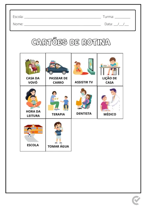 Atividades para Autistas Educação Infantil (37 páginas PDF) — p26 | Atividades Educação Infantil (ensinoja.com.br)