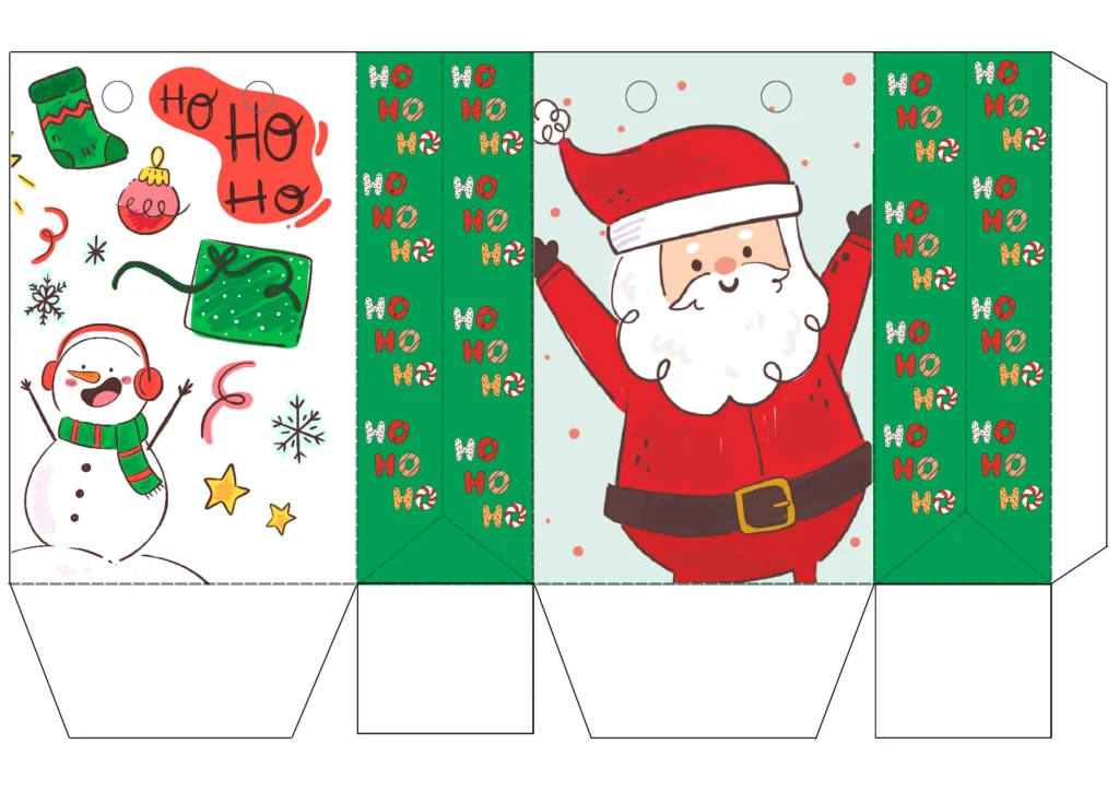 Caixas de presente natalinas para colorir — p1 | Atividades Educação Infantil (ensinoja.com.br)