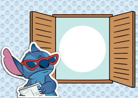 Cartaz Como Está o Tempo Stitch para Imprimir em PDF