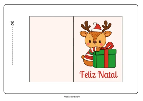 Cartões de Natal para colorir e presentear — p2 | Atividades Educação Infantil (ensinoja.com.br)