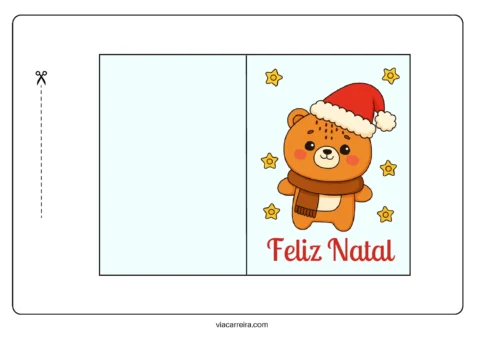 Cartões de Natal para colorir e presentear — p3 | Atividades Educação Infantil (ensinoja.com.br)