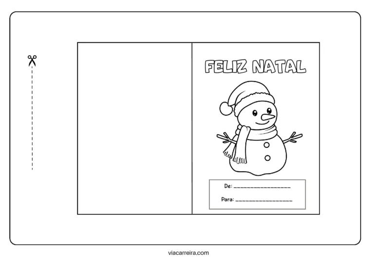 Cartões de Natal para colorir e presentear — p11 | Atividades Educação Infantil (ensinoja.com.br)